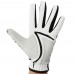 PINMEI Women's Golf Gloves Left Hand ComfortGrip Soft Cabretta Leather Fingers Fit Girl Gloves Small Medium Large 